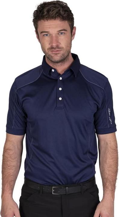 Actual product image Island Green Mens Topstitched Golf Polo Shirt (M)
