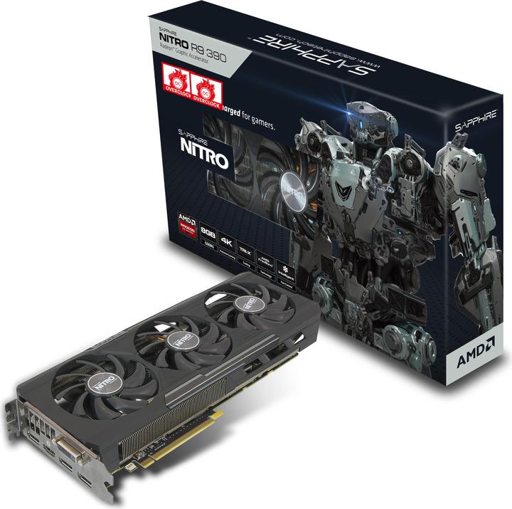 Produktbild Sapphire R9 390 Nitro Tri-X OC (8 GB)