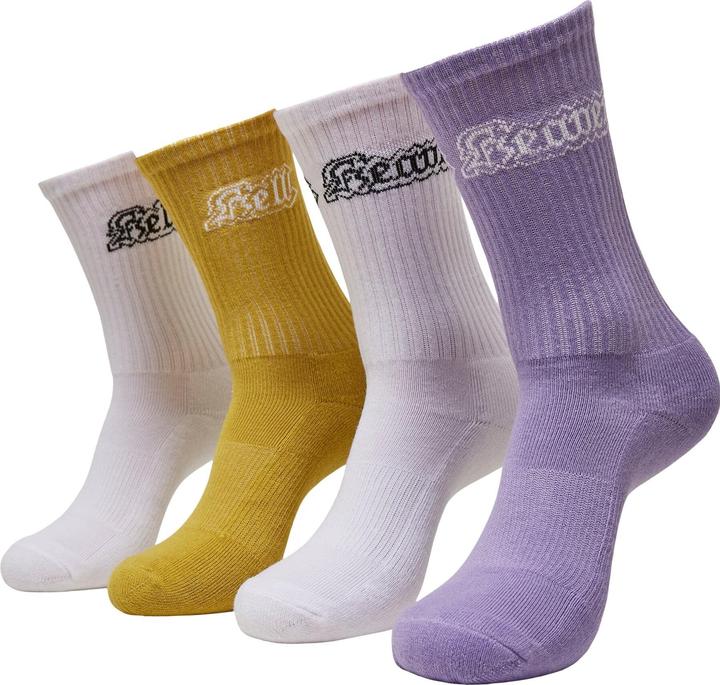 Mister Tee Hell Heaven Socks 4-Pack