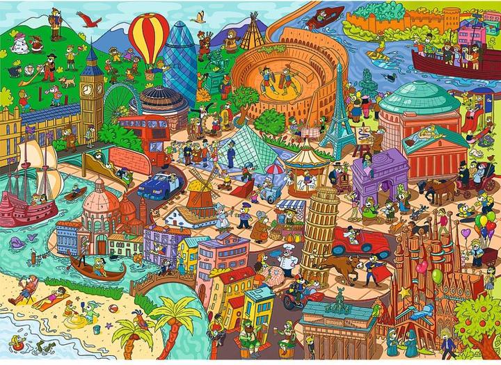 Produktbild Trefl Puzzle 500 - Spy Guy Europa (500 Teile)