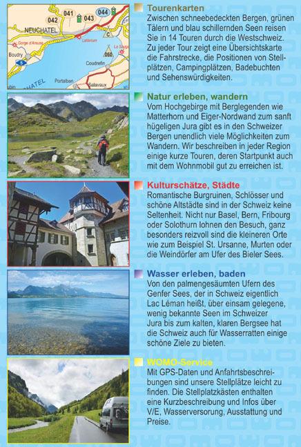 Produktbild Mit dem Wohnmobil in die Schweiz (Deutsch, Stefanie Holtkamp, Andrea Bergmann, 2021)