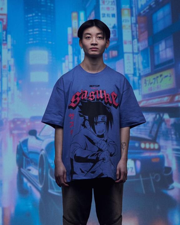 Image du produit Naruto Shippuden T-shirt graphique Sasuke (S) (S)
