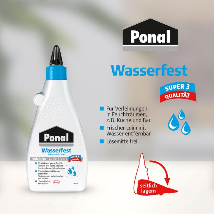 Immagine prodotto Ponal Colla per legno impermeabile (550 g)