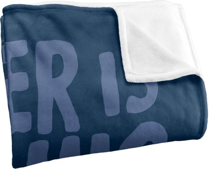 Actual product image Game of Thrones Winter Is Coming White Walker Blanket (152 x 127 cm)