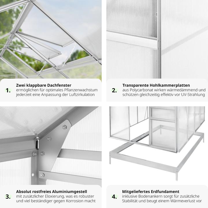 Actual product image tectake Greenhouse