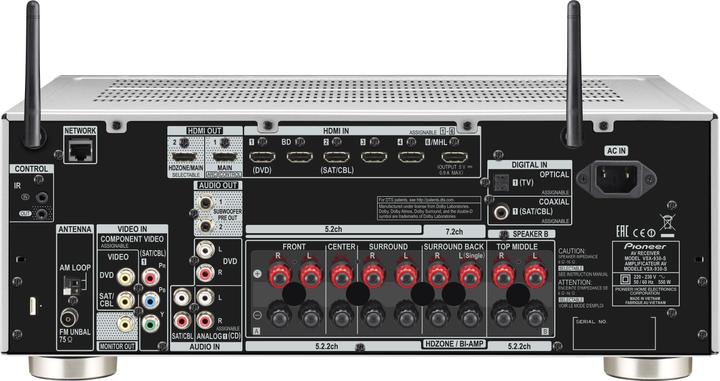 Actual product image Pioneer Vsx-930 (7.2 channels, FM)