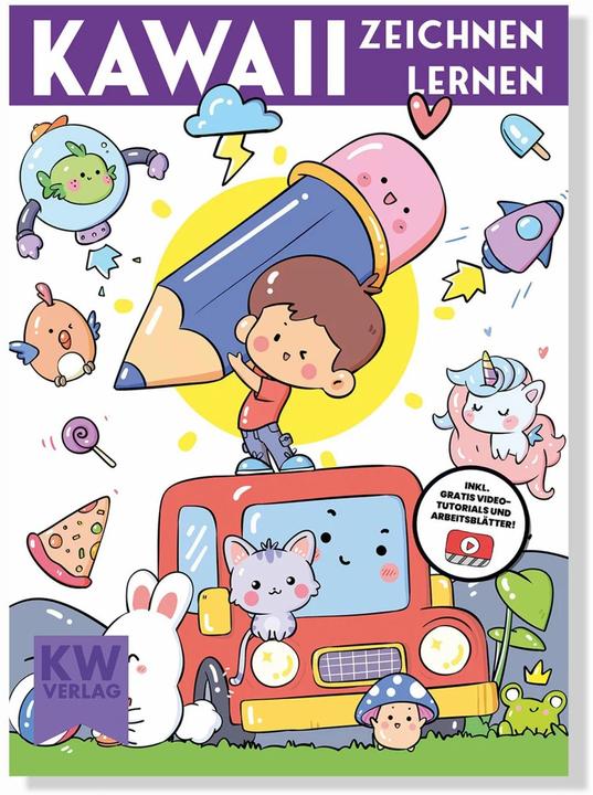 Image du produit Apprendre à dessiner kawaii - 400+ choses et objets mignons