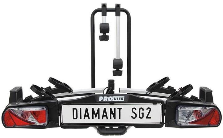 Produktbild ProUser Fietsendrager - Diamant Sg2 - 2 Fietsen - Trekhaak - Inklapbaar