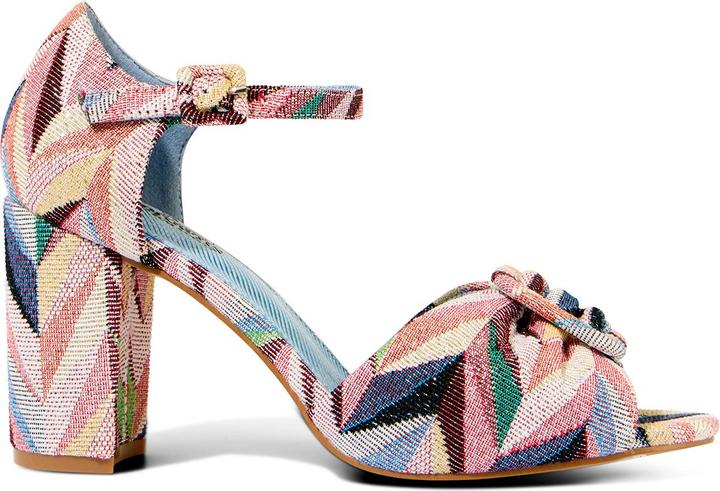 Produktbild Joe Browns Metallic Jacquard Chunky Block Heels (38)