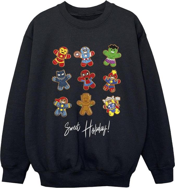 Actual product image Boys Gingerbread Avengers Sweatshirt (152, 158)