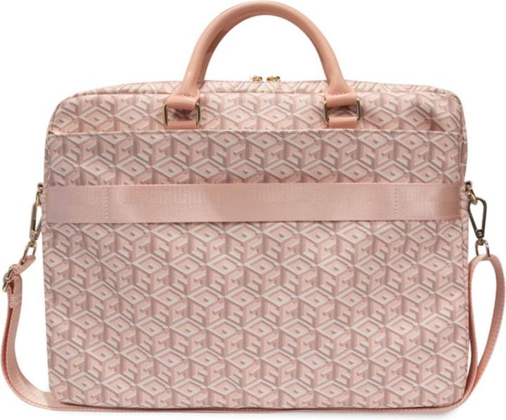 Actual product image Guess PU G Cube Computer Bag 15|16" Pink (16")