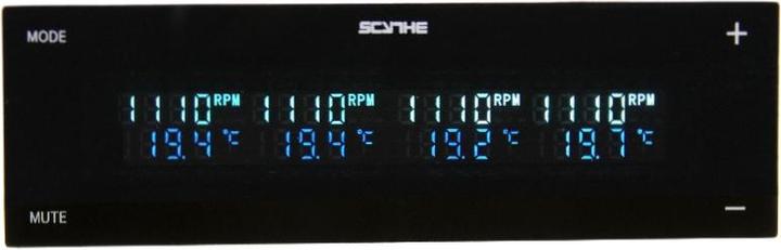 Produktbild Scythe Kaze Master Flat II (4 Lüfter)
