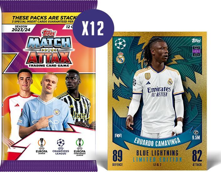 Actual product image Topps Match Attax UCL 23/24 Starter Pack