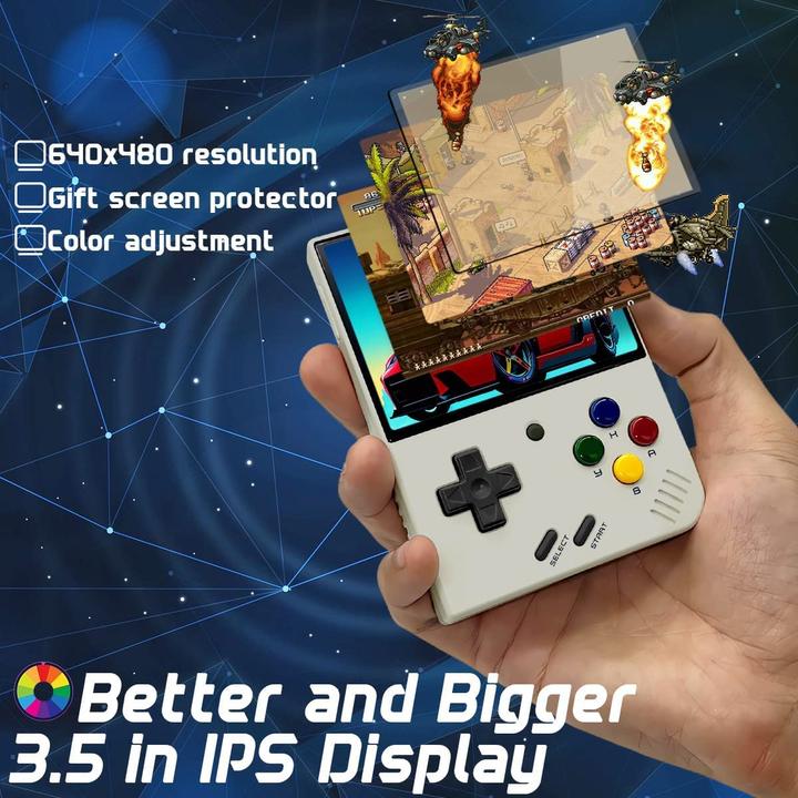 Produktbild Miyoo Mini Plus Retro Gaming Konsole mit 128GB inkl. 28000 vorinstallierten Games