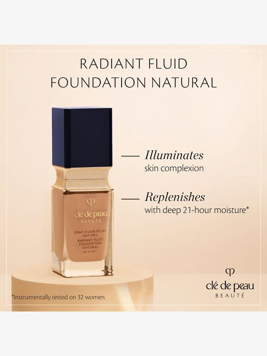 Produktbild Clé De Peau Radiant Fluid Foundation Natural BF00 (BF00 - Very Light Buff)