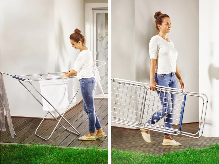 Actual product image Leifheit Classic Siena 180 Easy Aluminium tumble dryer (18 m)