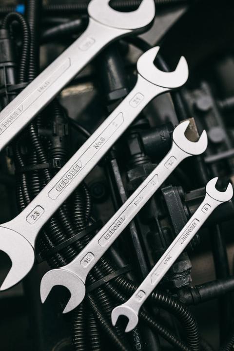 Actual product image Gedore 6 11X14 Double Open Ended Spanner 11x14 mm