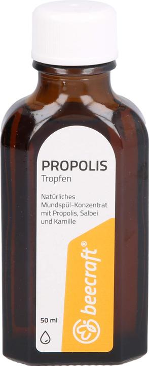 Produktbild Sanhelios beecraft Propolis Tropfen Mundspül-Konzentrat, 50 ml Lösung (50 ml)