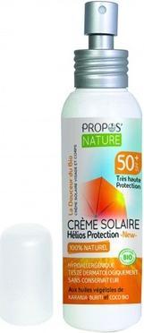 Actual product image Propos Nature Crème Solaire Helios 50 (Suntan cream, SPF 50, 75 ml)