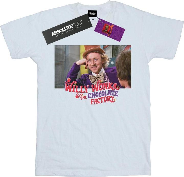 Actual product image Willy Wonka & the Chocolate Factory Boys Condescending Wonka T-Shirt (128)