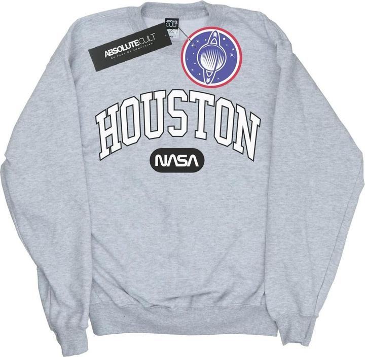 Actual product image Nasa Mens Houston Collegiate Sweatshirt (XXL)
