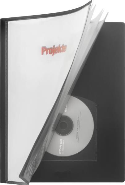 Produktbild Foldersys Präsentations-Sichtbuch A4 20 Hüllen A4 PP anthrazit (A4, 1 x)