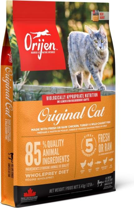 Actual product image Orijen Cat and kitten (Adult, Junior, Puppy + kitten, 1 pcs., 5400 g)