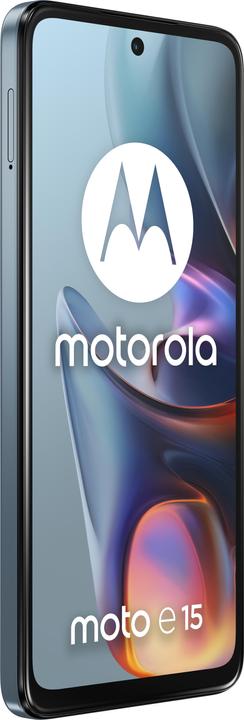 Produktbild Motorola moto e15 (64 GB, Hellblau, 6.67", Dual SIM, 32 Mpx, 4G)