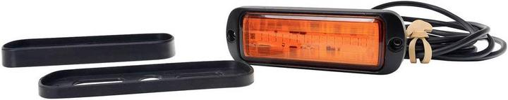Produktbild WAS Frontblitzer / Strassenräumer W218 12 V/DC, 24 V/DC über Bordnetz Aufbau, Schraubmontage Orange