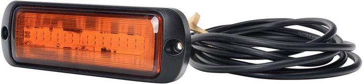 Produktbild WAS Frontblitzer / Strassenräumer W218 12 V/DC, 24 V/DC über Bordnetz Aufbau, Schraubmontage Orange