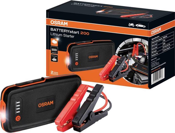 Produktbild Osram Batterystart 200 (500 A, 6000 mAh)
