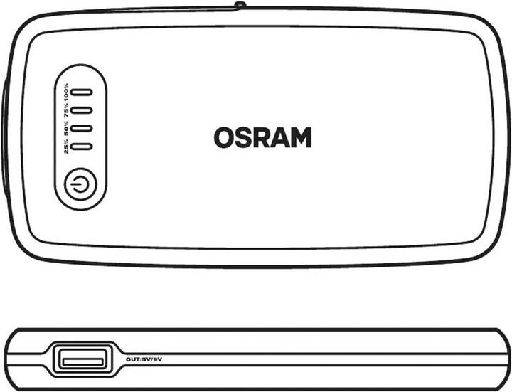 Produktbild Osram Batterystart 200 (500 A, 6000 mAh)