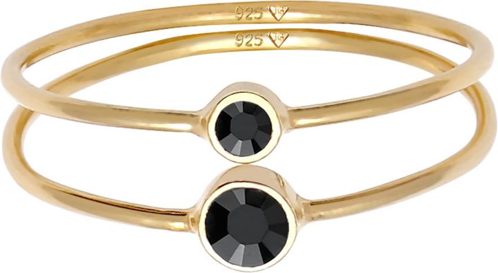 Produktbild Elli Ring Set, Solitär-Ring (64, 925 Silber)
