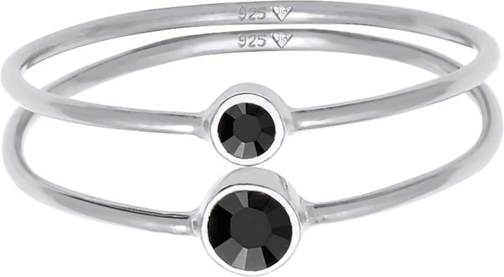 Produktbild Elli Ring Set, Solitär-Ring (60, 925 Silber)