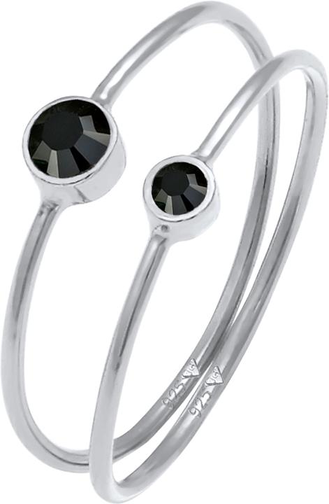 Produktbild Elli Ring Set, Solitär-Ring (60, 925 Silber)