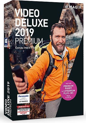 Produktbild Magix Video deluxe Premium 2019 (1 User, 12 Monate)