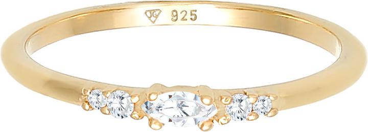 Produktbild Elli Kristall Ring, Verlobungsring (54, 925 Silber)