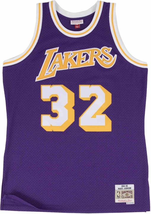 Image du produit Mitchell & Ness Magic Johnson Los Angeles Lakers 198485 Swingman Jersey (S)