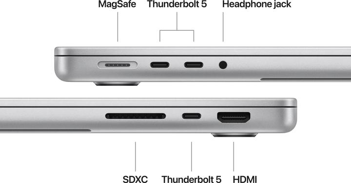 Actual product image Apple MacBook Pro 14 - 2024 (14.20", M4 Max, 64 GB, 4000 GB, DE)