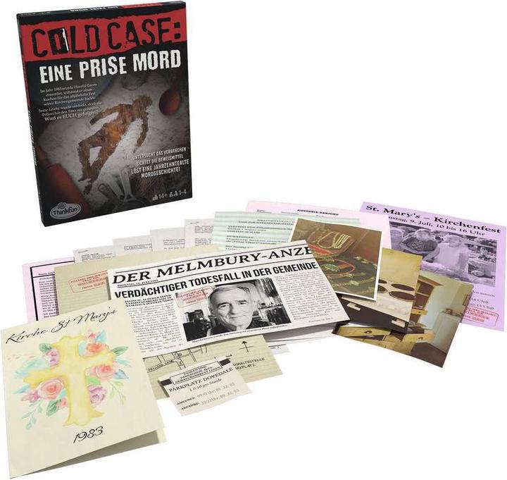 Image du produit Thinkfun Cold Case : A Pinch of Murder (Allemand)