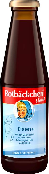 Produktbild Rabenhorst Rotbäckchen Mama + Eisen, 450 ml (1 Stück, 813 g)