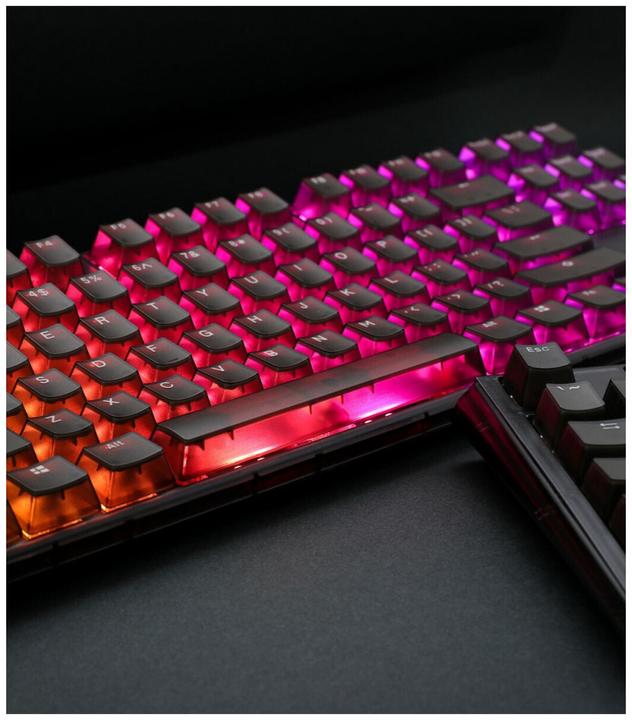 Image du produit Ducky One 3 Aura Black TKL Clavier de jeu, RGB LED - MX-Brown (US) (US, Filaire)