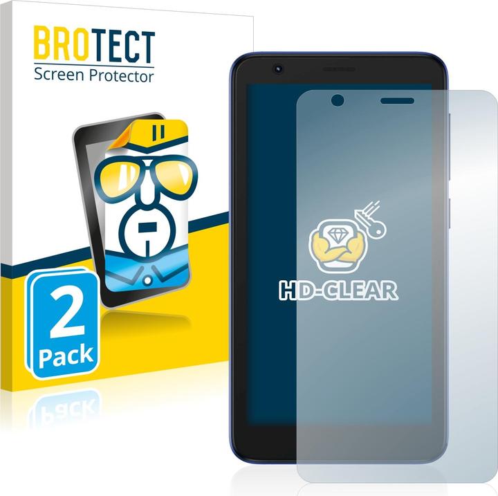 Produktbild BROTECT Schutzfolie Displayschutz Klar (2 Stück, ZTE Blade L9)