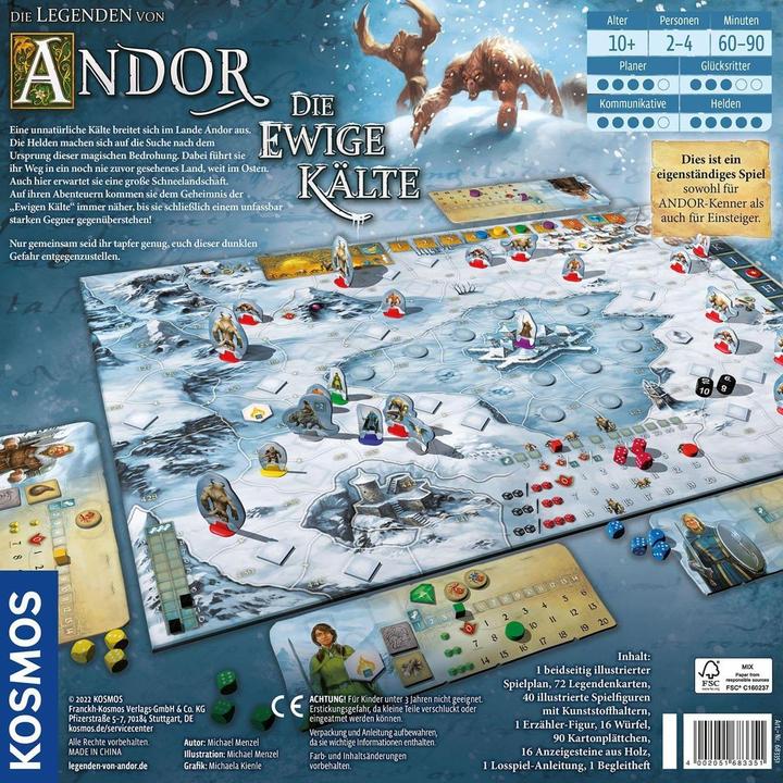 Produktbild Kosmos Andor - Die ewige Kälte (Deutsch)