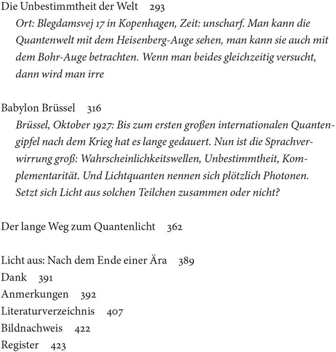 Actual product image Quantenlicht (German, Thomas De Padova, 2024)