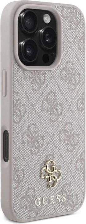 Productafbeelding Guess Hoesje 4G Small Classic MagSafe voor iPhone 16 Pro Max - róź¼owe (Apple iPhone 16 Pro Max)