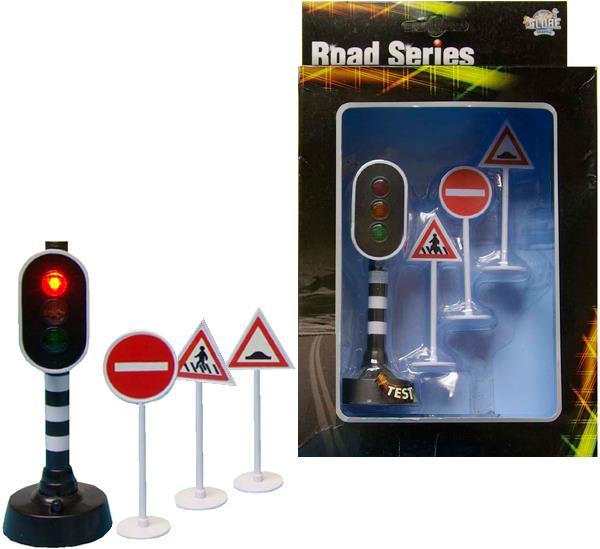Immagine prodotto Sombo Semaforo con 3 segnali stradali -571835 incl. 1 batteria CR2032 3V