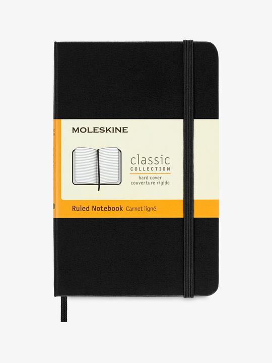 Produktbild Moleskine Notizbuch Classic Pocket (A6, Liniert, Harter Einband)