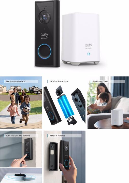Image du produit eufy Sonnette vidéo (ZigBee)