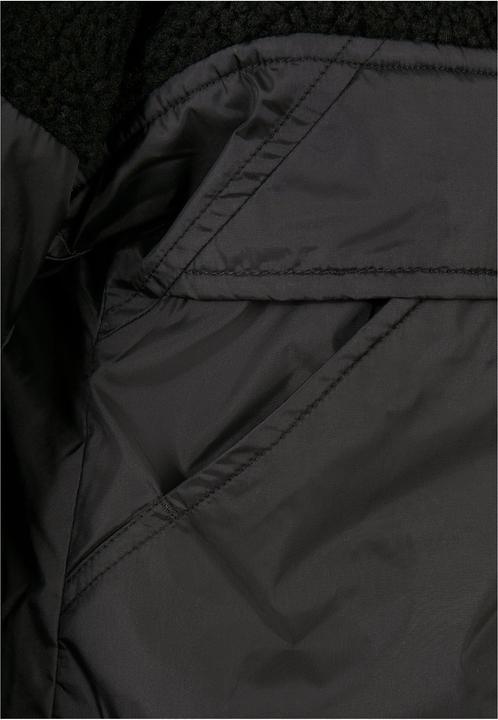 Actual product image Urban Classics Ladies Sherpa Mix Pull Over Jacket (M)
